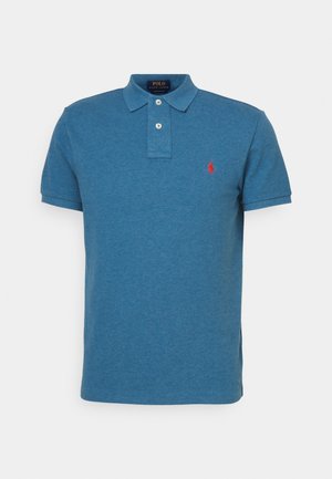 THE ICONIC MESH POLO SHIRT - Poloshirt - marine heather