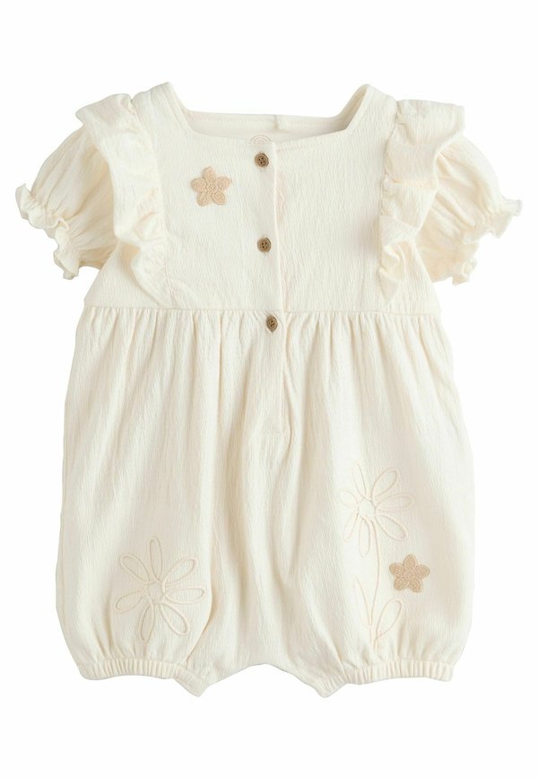 REGULAR FIT - EMBROIDERED FRILL SHOULDER FLORAL  - Jumpsuit