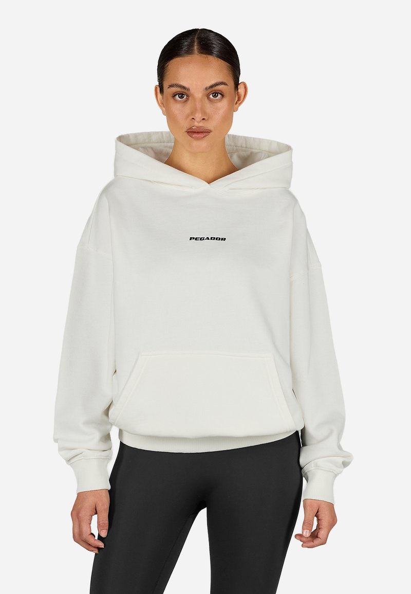 Pegador CLARITA - Sudadera - washed snow white black