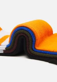 Jack & Jones JACFRANCIS TENNIS 5 PACK - Sokken - vineyard wine/green/marmalade/nautical blue/black