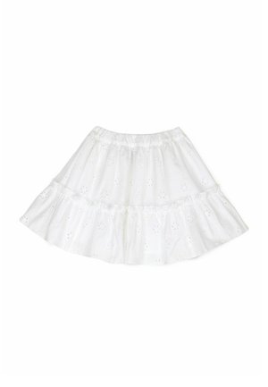 Falda acampanada - white