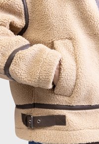 Redefined Rebel JACKET BOXY FIT - Jakna od flisa - travertine