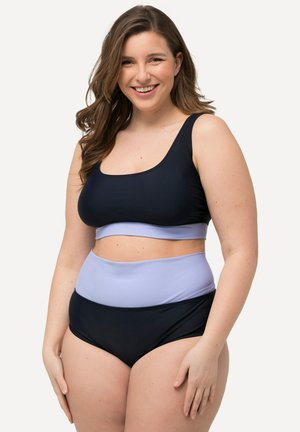 BELLIEVA OHNE SOFTCUPS BREITER ELASTIKBUND - Bikini - navy blue