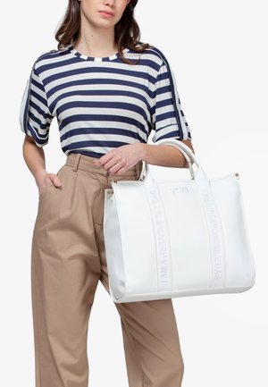 V73, Bolso shopping - bianco