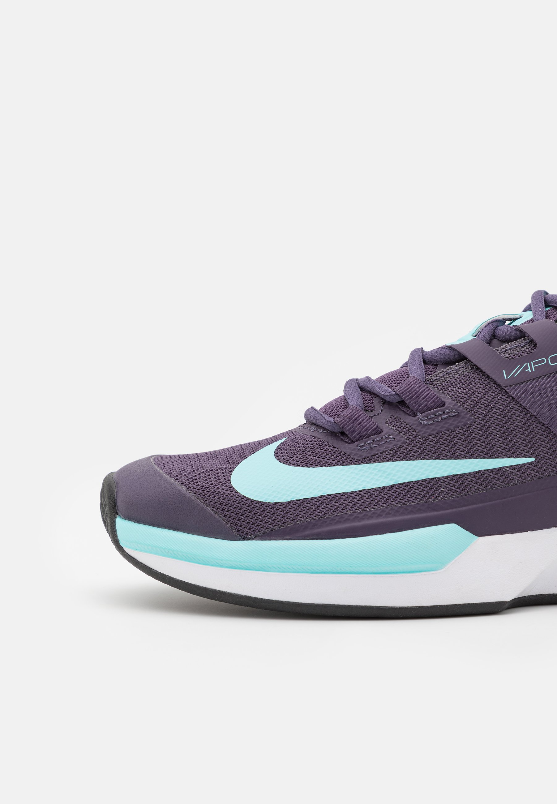 Nike Performance COURT VAPOR LITE CLAY - Tennisschuh für Sandplätze - dark  raisin/copa/white/black/bordeaux - Zalando.de