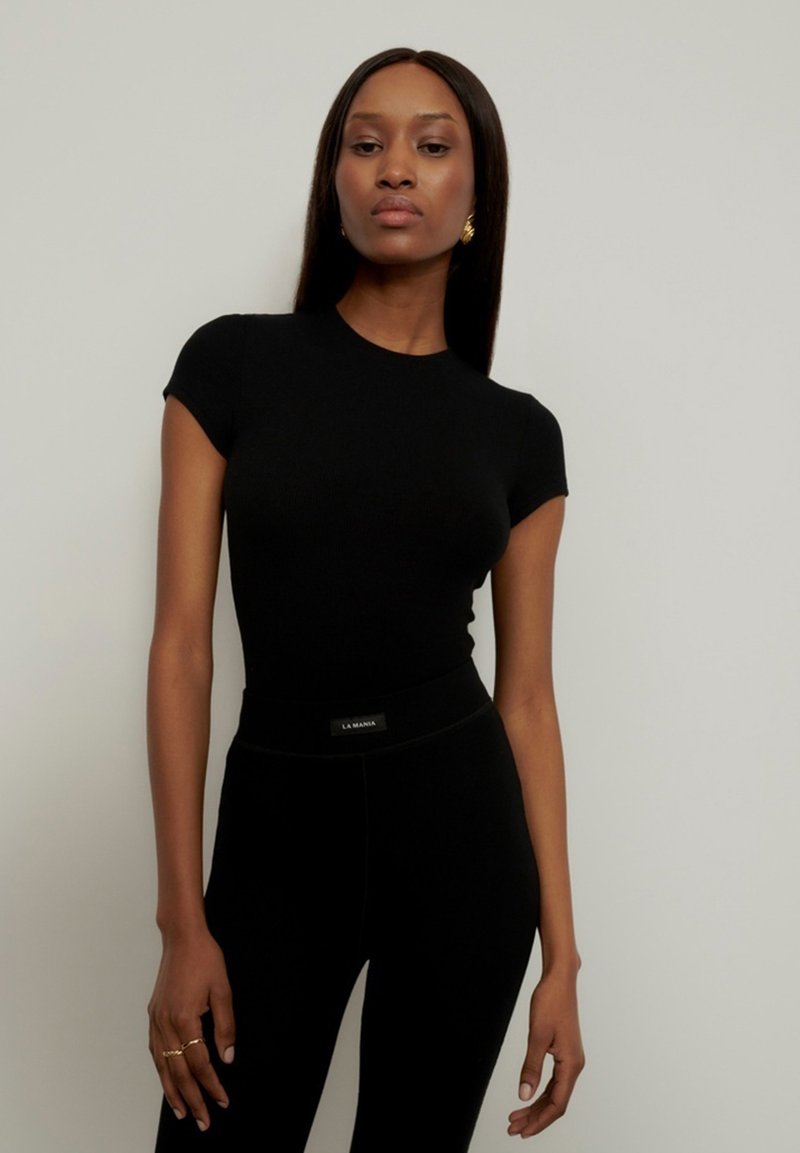 LA MANIA Tshirt basic/czarny Zalando.pl