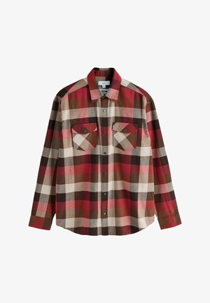 Next, REGULAR FIT - CHECK LONG SLEEVE SHIRT - Pluus - red