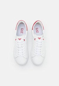 EA7 Emporio Armani UNISEX - Sapatilhas - white/racing red