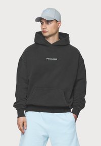 Pegador COLNE LOGO HOODIE - Hoodie - washed black