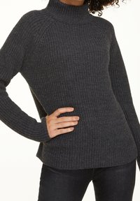 comma casual identity Neule - anthracite