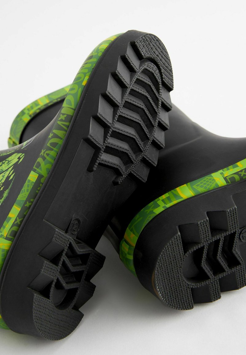 Next Gummistiefel - minecraft green black/schwarz - Zalando.de