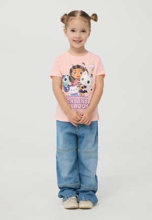 Terranova CON STAMPA GABBY'S DOLLHOUSE
 - T-shirt con stampa - rosa cipria