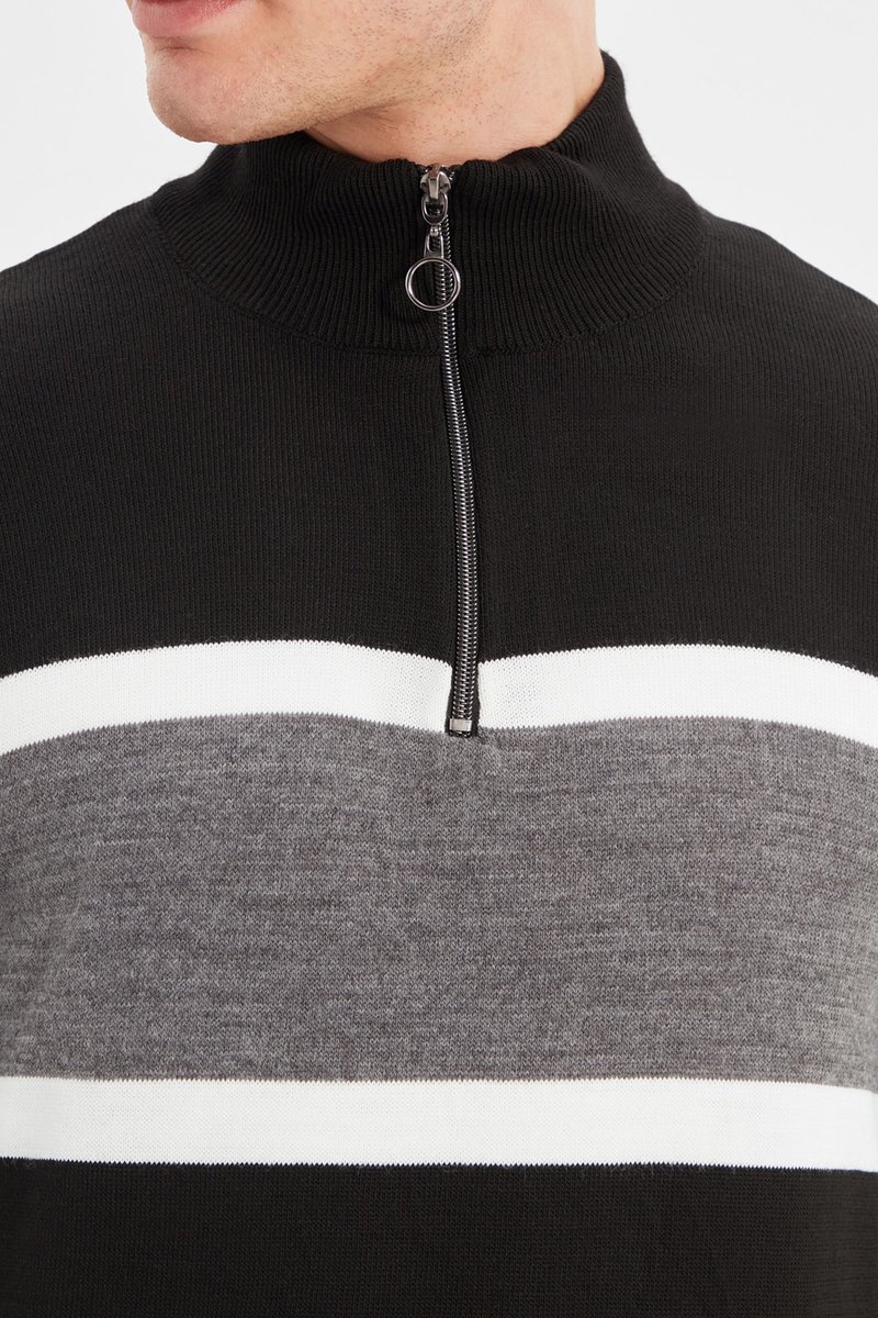 Herren Strickjacken | Trendyol Strickpullover black/schwarz - SE94765 Herren Strickjacken | Trendyol Strickpullover black/schwarz - SE94765