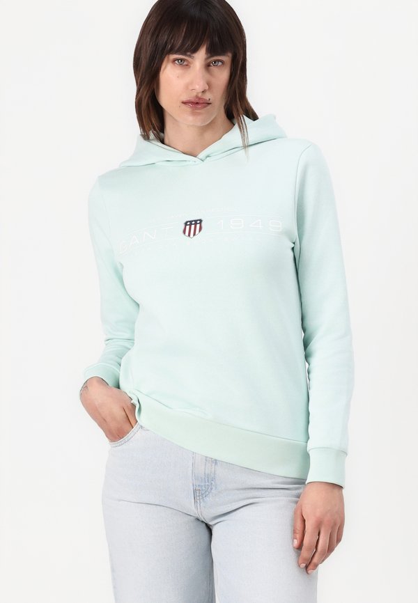 SHIELD HOODIE - Hoodie - faded mint3