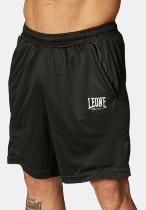 LEONE 1947, PANTA LOGO COL 01 - Pantaloni sportivi - black