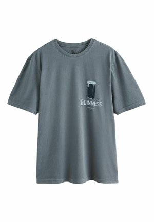 REGULAR FIT GUINNESS LICENCE - Tričko s potlačou - grey