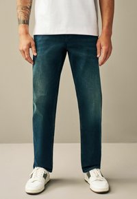 Next ESSENTIAL STRETCH STRAIGHT - Tiesaus kirpimo džinsai - dark blue tint