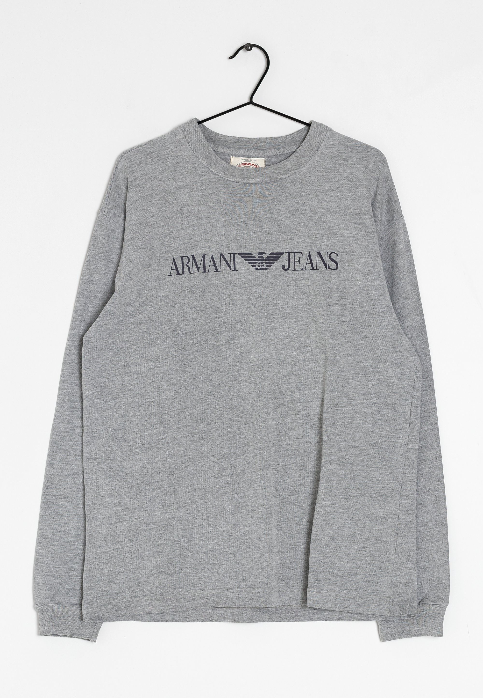 Armani Jeans Sweatshirt - grey - (Pre-owned) - Zalando.ie