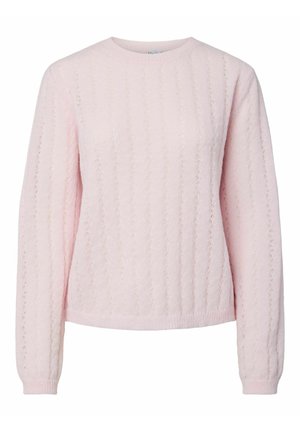 Pieces, KNITTED JUMPER PCADA - Pullover - roseate spoonbill