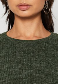 ONLY Petite Jednoduché tričko - dark green