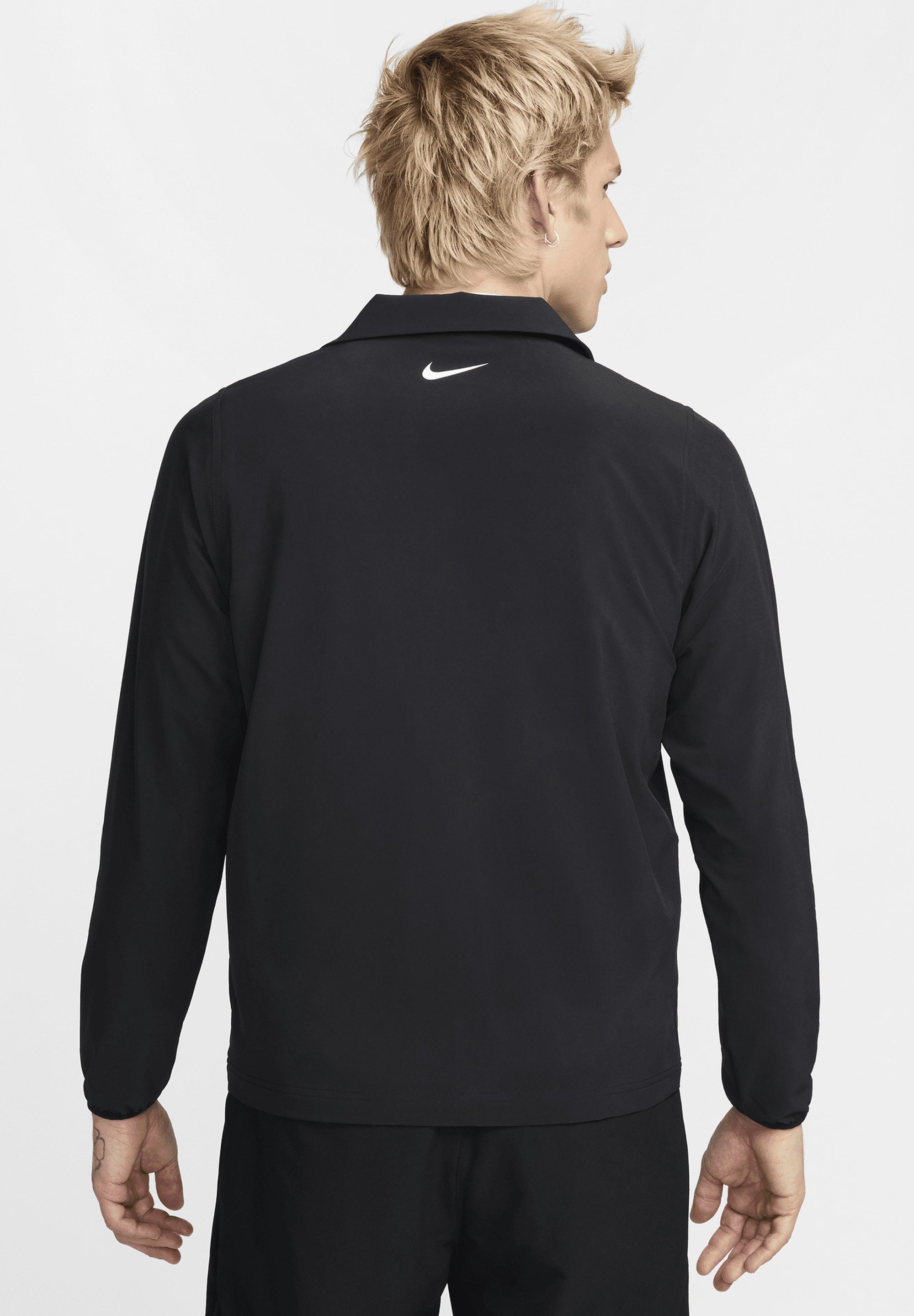 Nike Golf TOUR - Outdoor jacket - black white/black - Zalando.co.uk