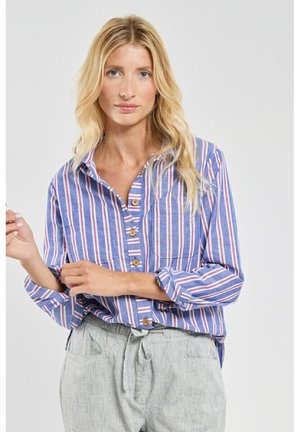 Armor lux Chemisier - rayure seal ecru rouge