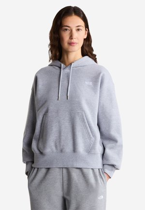 The North Face, W TNF ESSENTIAL SIMPLE DOME BOXY OS HOODIE - Hoodie - tnf pale grey heather