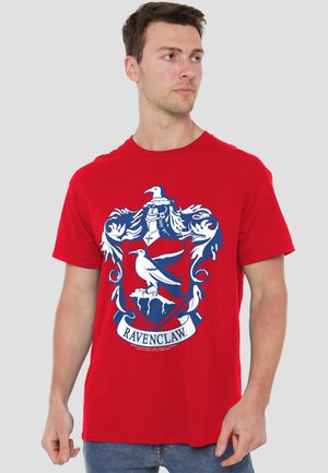 Cotton Soul, HARRY POTTER RAVENCLAW CREST - T-Shirt print - red