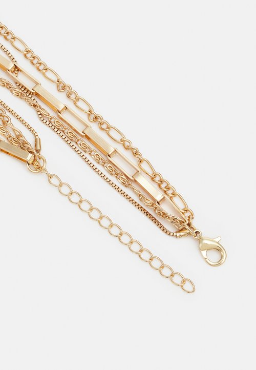 Urban Classics Unisex Collana A Strati Ocean - 3 File Con Ciondoli, Metallo, Taglia Unica - 3