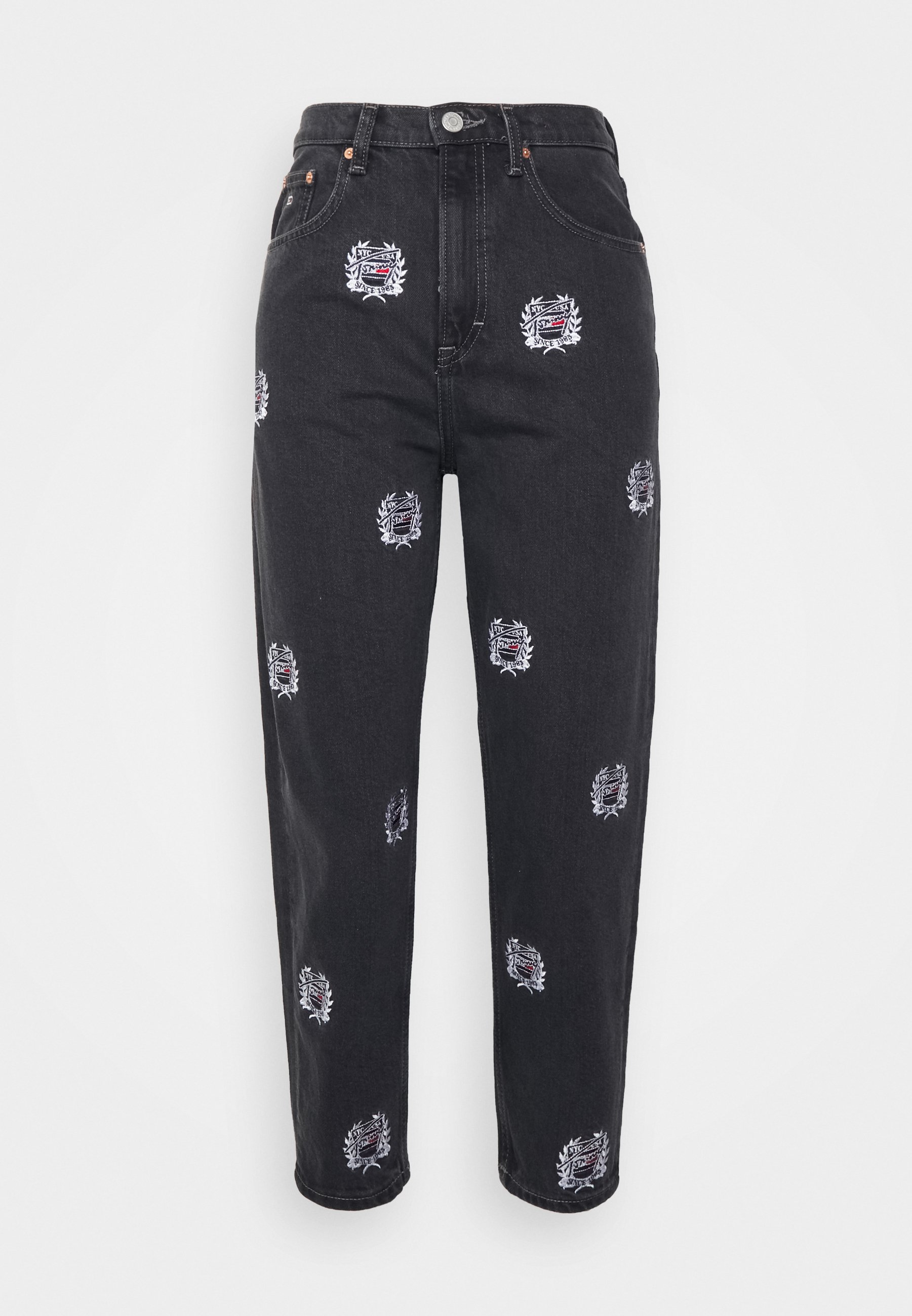 Tommy Jeans MOM - Jeans baggy - denim black/nero denim - Zalando.it