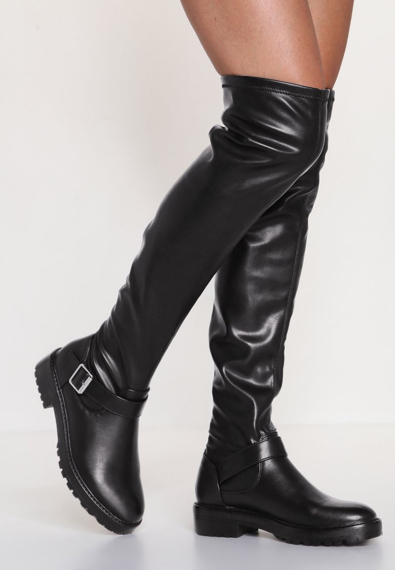 Even&Odd Botas mosqueteras - black