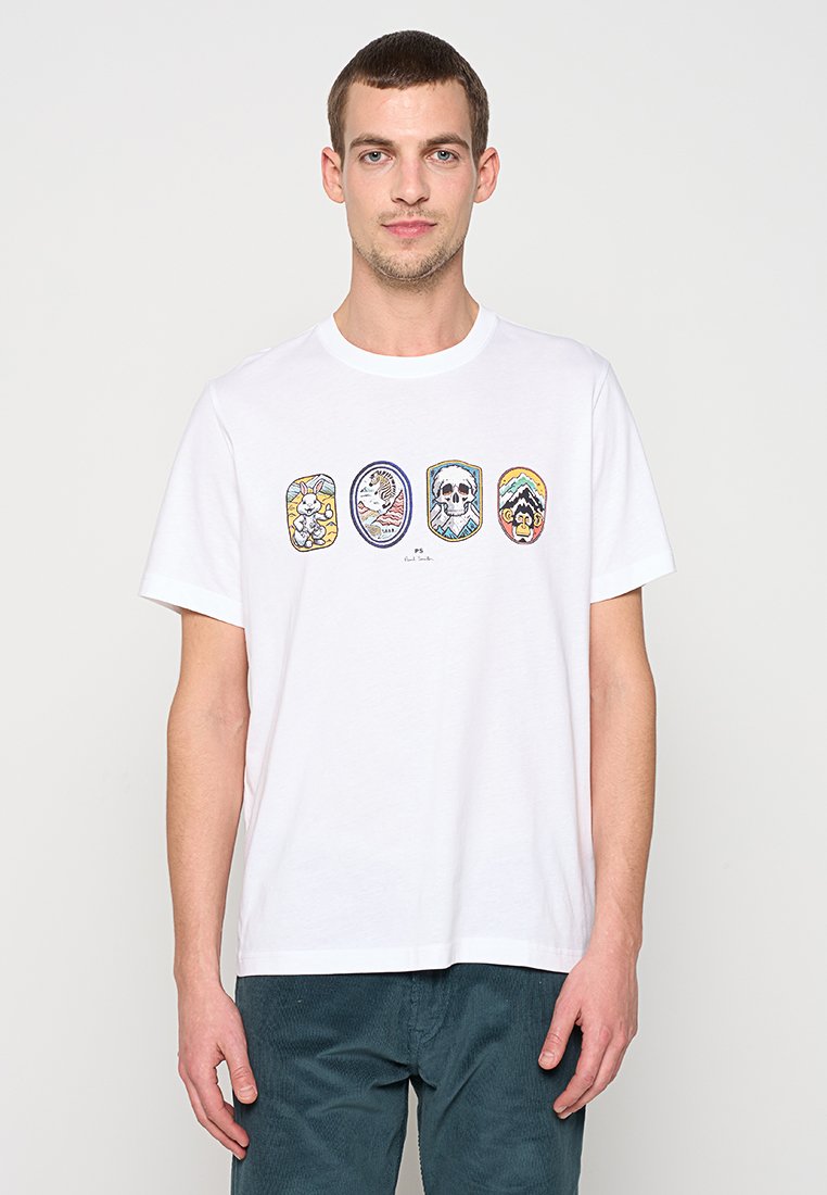 PS Paul Smith T-shirt print meerkleurig