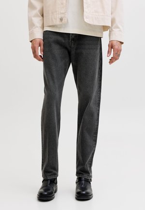 Jack & Jones, RELAXED FIT JEANS HIGH WAIST - Jeans Tapered Fit - black denim