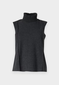 ONLMATTY SOFT ROLL NECK - Topp - dark grey