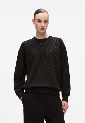 RHINESTONE RAIN  - Sweatshirt - black