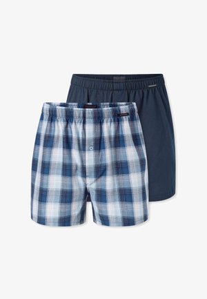 Schiesser, 2-PACK - Weite Boxershorts - dunkelblau sortiert