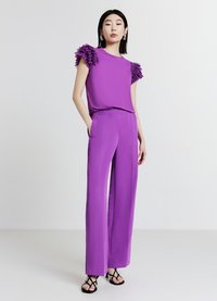 Calliope CALLIOPE - T-shirt con stampa - ciclamino