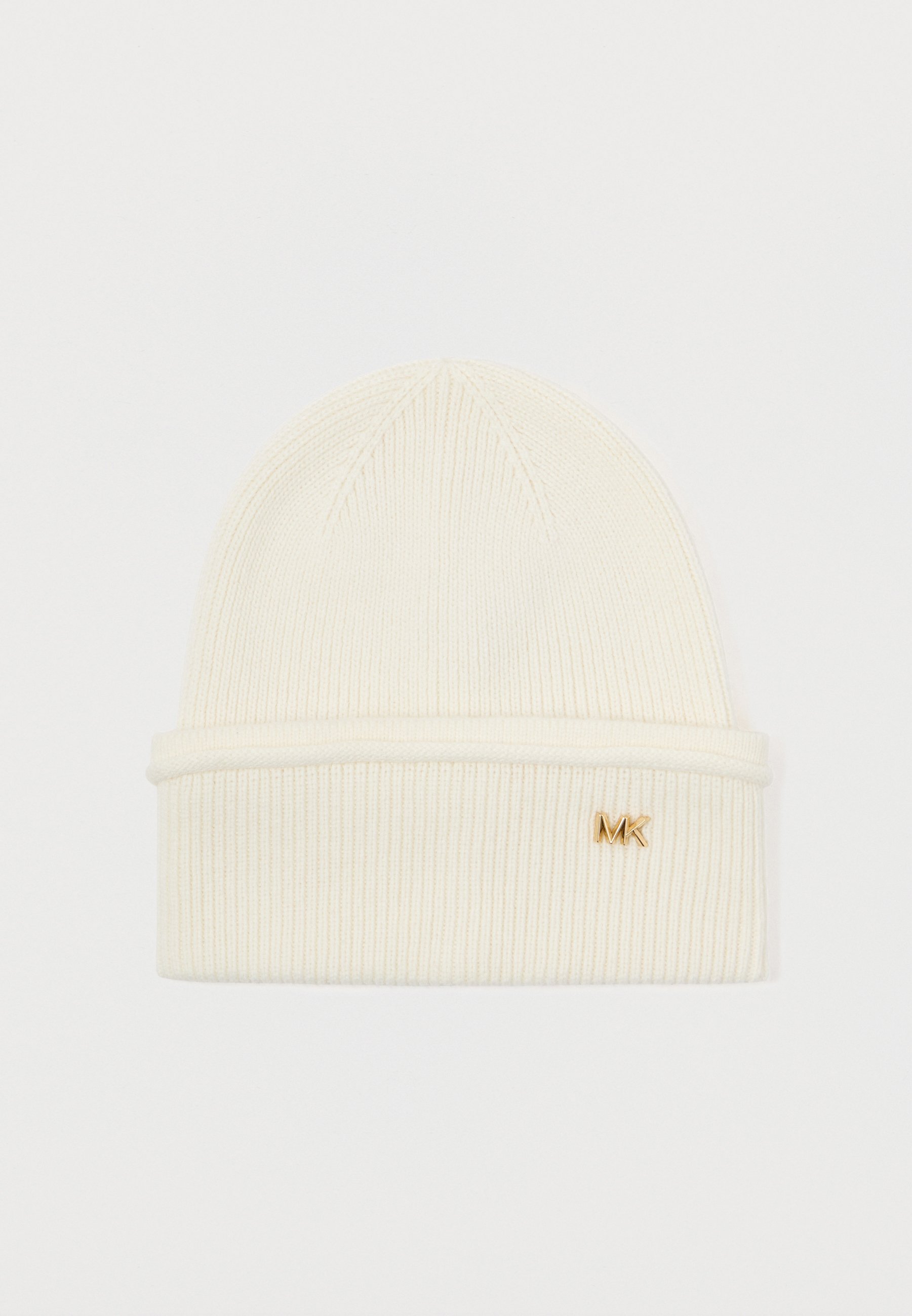 Michael Kors Beanie - Cream Michael Kors Cream & Tan Signature Beanie | Mercari main image 2