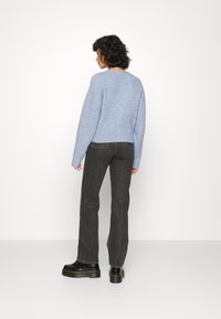 Weekday SWAY CARDIGAN - Casaco de malha - blue melange