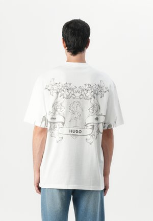 DUARMS - Print T-shirt - white