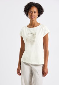 Street One - Print T-shirt - weiß Thumbnail Image 1