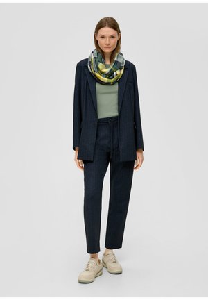 Écharpe S.Oliver - Blue Green Multicolore - 100% Polyester - Neuf Avec étiquettes