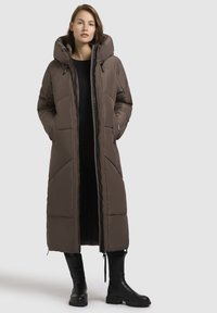khujo PRAYCE - Wintermantel - taupe dunkel