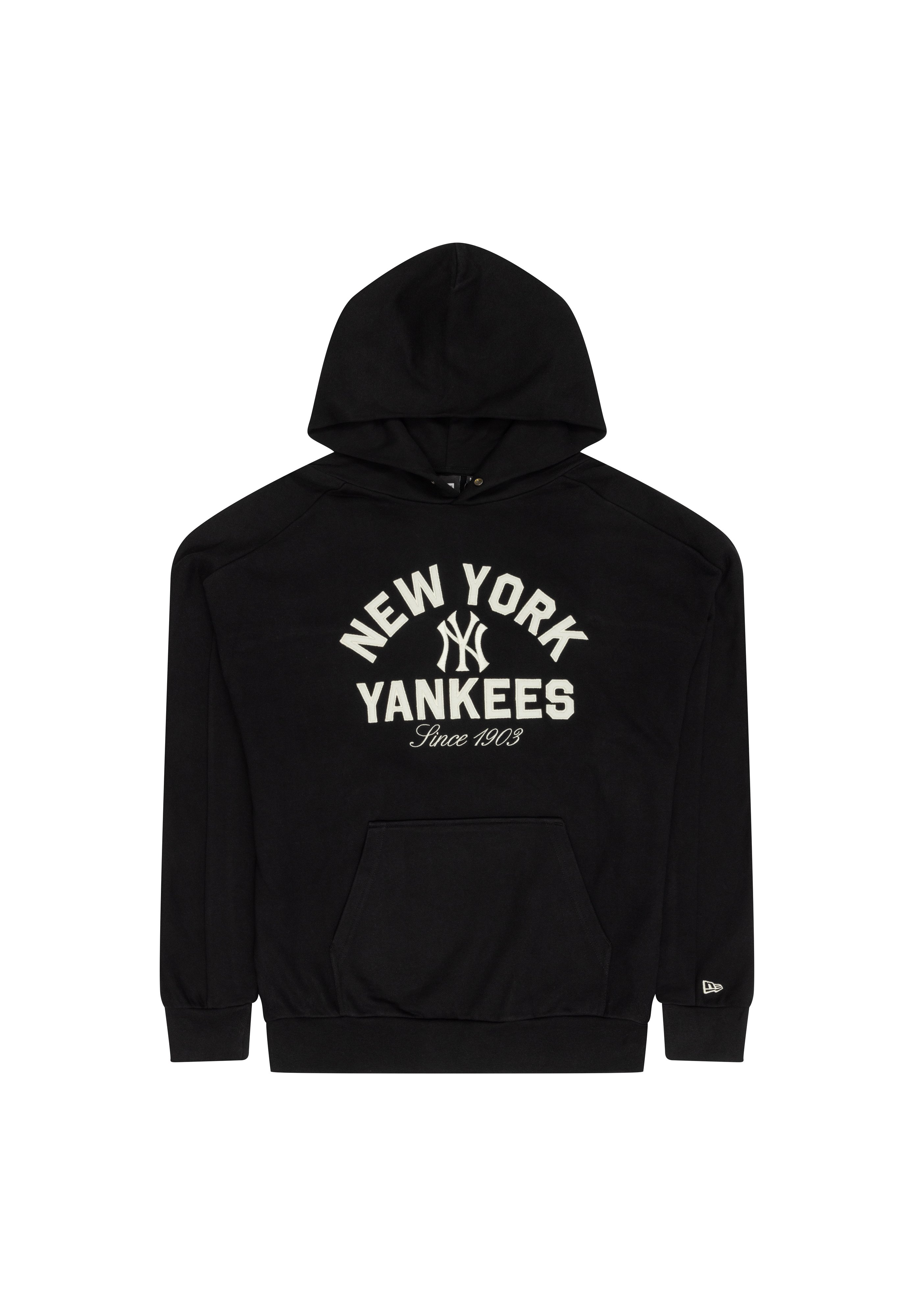 New Era NEW YORK YANKEES GRAPHIC HOODIE - Hoodie - black New Era NEW YORK YANKEES GRAPHIC HOODIE - Hoodie - black