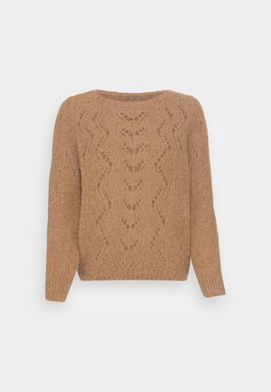 SOLRUN - Jumper - brown mustard