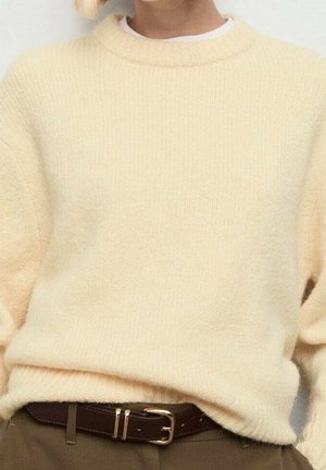Mango, Pullover - light yellow