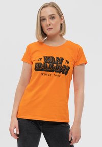 Paradiso Clothing VAN HALEN WORLD TOUR 78 BAND - Print T-shirt - orange