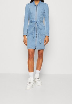 Denimové šaty - light-blue denim