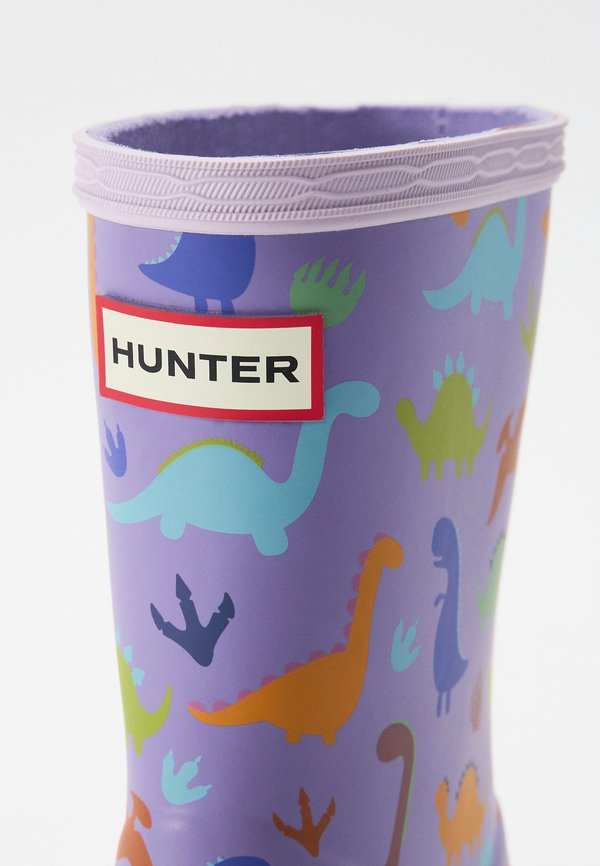 KIDS FIRST DINOSAUR BOOT UNISEX - Wellies - purple dinosaur4