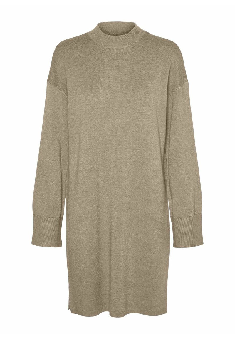 Vero Moda Gebreide jurk beige